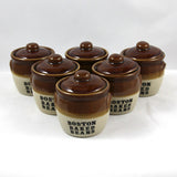 4 oz Bean Pot with Lid 6 pcs - Pot Shop of Boston