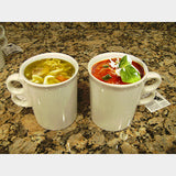 Porcelain Trigger Mugs - Set of 4 - Pot Shop of Boston