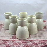 Double Egg Cups - Set of 6 - Pot Shop of Boston